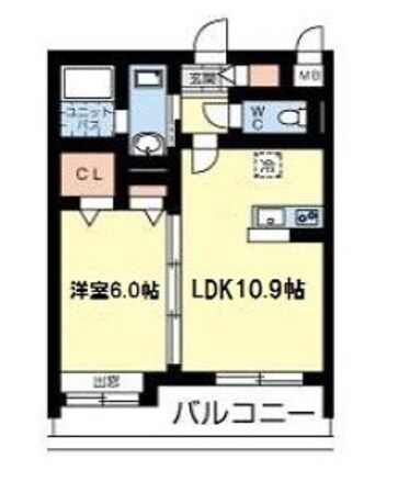 サンヒルズ近見の物件間取画像